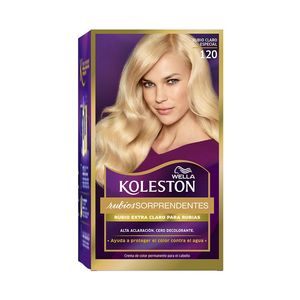 Coloracion en crema kit rubio claro especial 120
