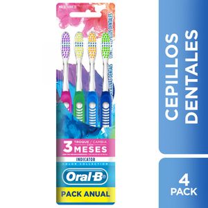Cepillo dental indicator clasico 35s (4 unidades)