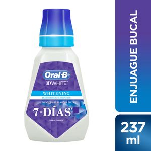 Enjuague bucal 3d white whitening 237 ml