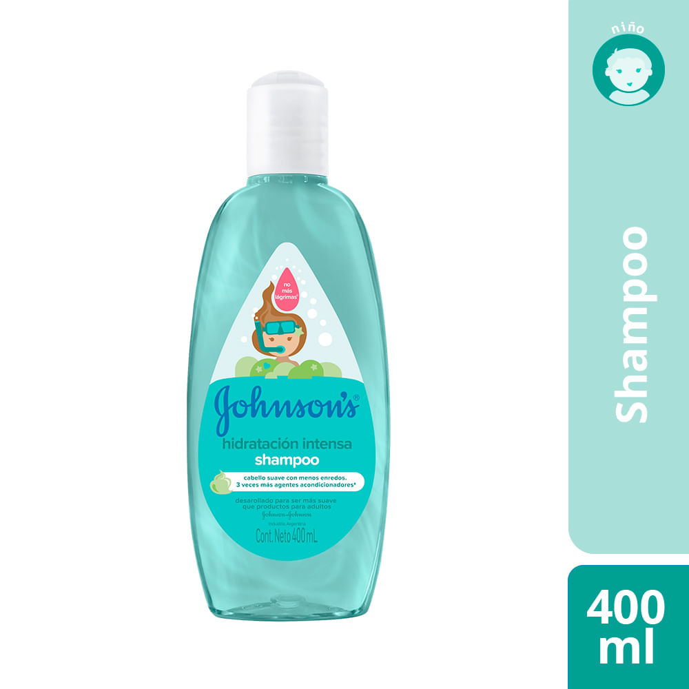 Shampoo Johnson´S Baby Hidratación Intensa 400 Ml Frasco