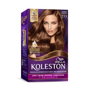 Coloracion en crema kit marron armonia 777