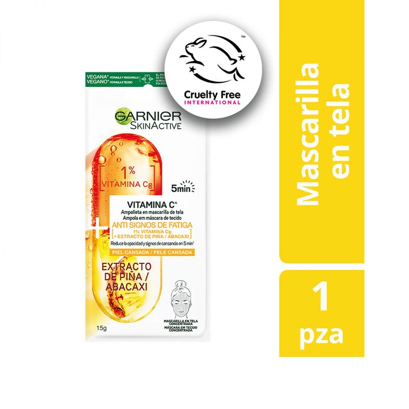GARNIER-AMPOLLA-EN-MASCARILLA-DE-TELA-CON-VITAMINA-C-Y-ANANA