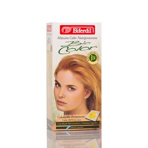 Kit coloracion bio color 8.34 rubio cla oro cobrizo