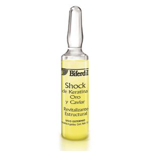 Ampolla shock de keratina oro y caviar 10 ml (12 unidades)