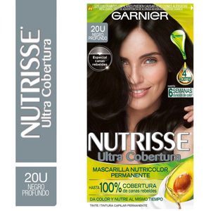 Kit de coloración permanente  ultra cobertura tono 20 negro profundo
