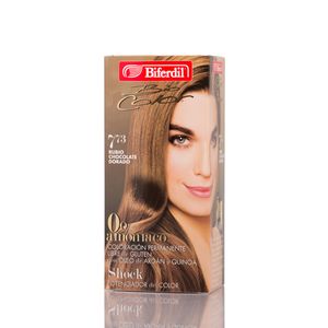 Biocolor 0% amoniaco 7.73 rubio chocolate dorado