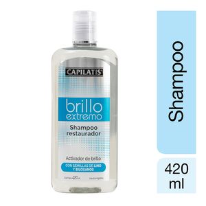 Shampoo restaurador línea brillo extremo 420 ml