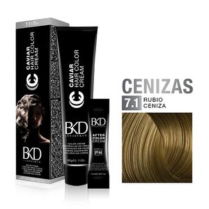 Caviar color cream rubio ceniza 7.1