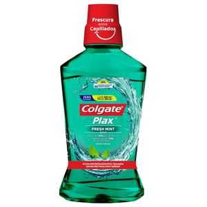 Enjuague bucal plax fresh mint 500 x 350ml