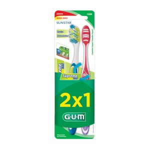Cepillo de dientes max-massage plus 1500a suave (2 unidades)