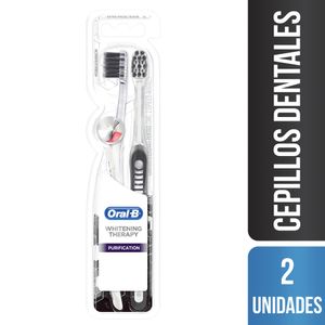 Cepillos dentales sensitive purification extra suave (2 unidades)