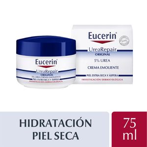 Crema emoliente intensiva UreaRepair PLUS 5% para piel seca 75 ml