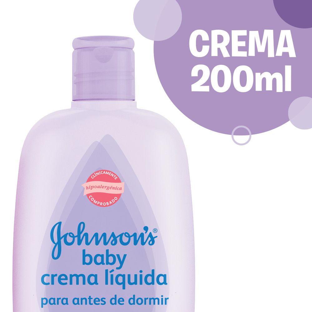 Crema Liquida Antes D/Dormir Johnson 200.0 - Ml