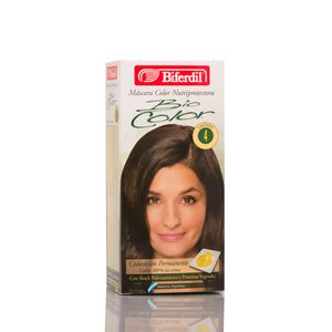 Kit coloracion bio color 4 castaño
