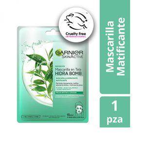 Mascarilla en tela skinactive té verde (1 unidad)