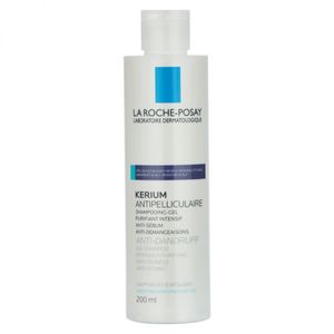 Kerium caspa grasa shampoo gel anticaspa microexfoliante 200 ml