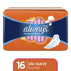 Toallitas femeninas suaves protecciòn plus (16 unidades)