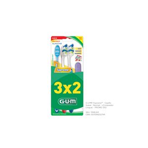 Cepillo supreme suave normal 3x2