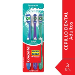 Cepillo dental 360 origina medio promo (3 unidades)