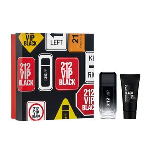 Fragancia 212 set vip black for men (edp 100 ml+shower gel)
