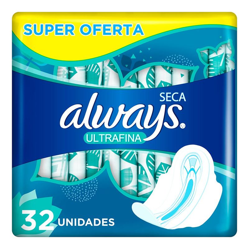 ALWAYS-TOALLAS-FEMENINAS-SECAS-ULTRAFINA-32-UNIDADES