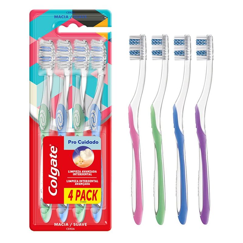 COLGATE-CEPILLO-DENTAL-PRO-CUIDADO-SUAVE-PROMO-PACK-4-U