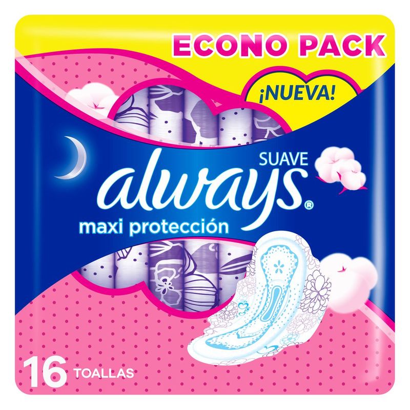 ALWAYS-TOALLAS-FEMENINAS-SUAVES-MAXI-PROTECCION-16-UNIDADES