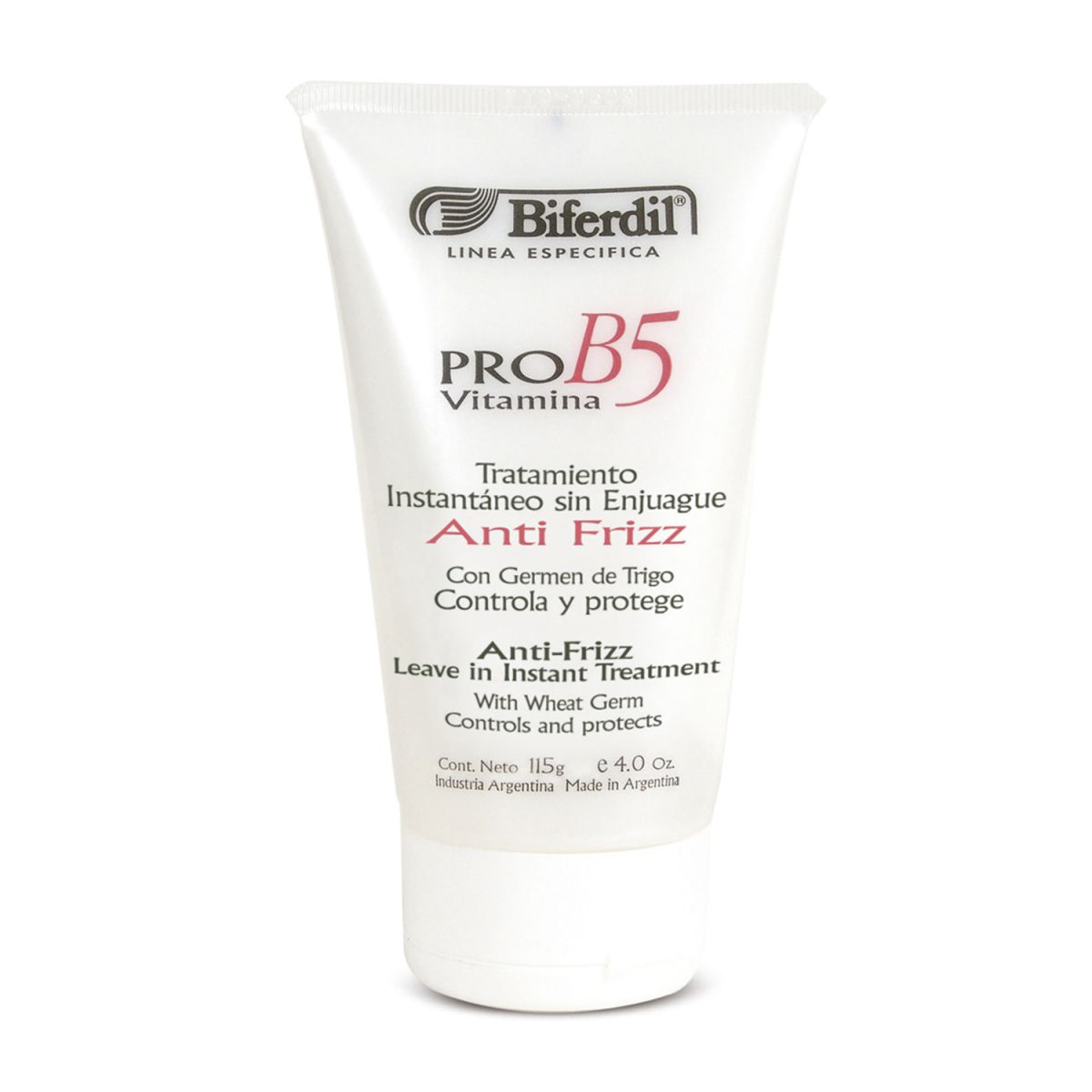 Tratamiento anti frizz provitamina b5 115 gr