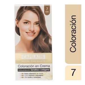 Kit coloración en crema rubio n°7