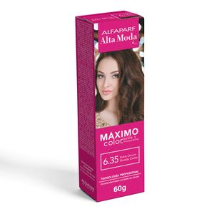 Coloracion crema 6.35 rubio oscuro dorado caoba