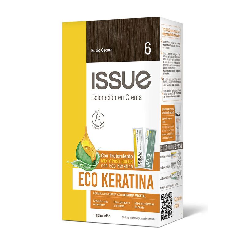 ISSUE-Keratin-color-6-rubio-oscuro-6-RUBIO-OSCURO