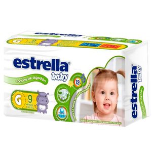 Pañales talle g (9 unidades)