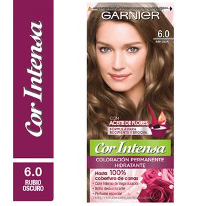 Kit coloracion cor intensa 6.0 rubio oscuro