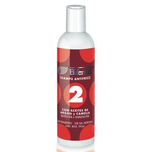 Shampoo 2 antifrizz con aceite de argan y camelia 295 ml