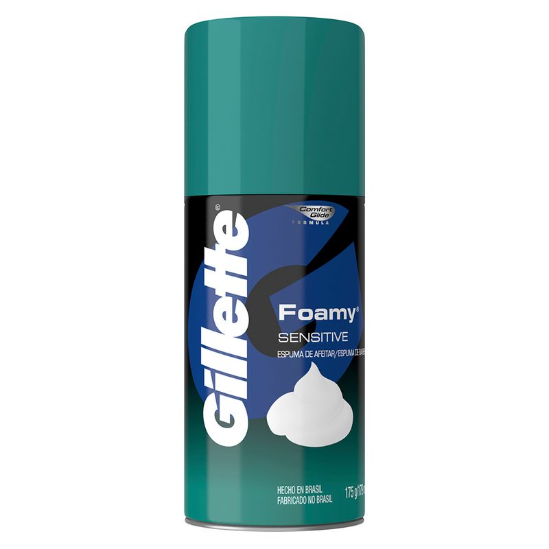 GILLETTE-ESPUMA-DE-AFEITAR-FOAMY-PIEL-SENSIBLE-175-GR