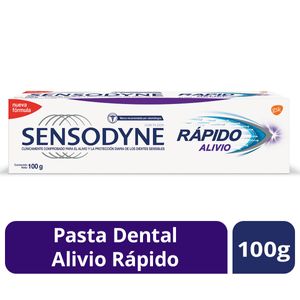 Crema dental rapido alivio para dientes sensibles 100 gr