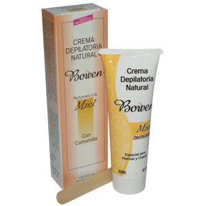 Crema depilatoria corporal natural perfumada a la miel 120gr