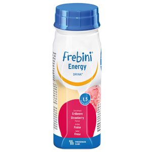 Alimento dietario energy drink sabor fresa 200 ml