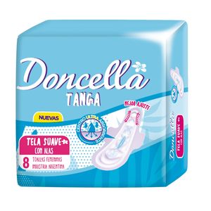 Toallitas con alas tanga (8 unidades)
