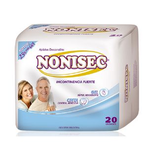Aposito incontinencia fuerte (20 unidades)