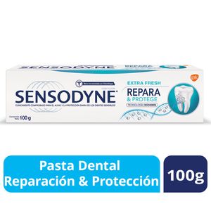 Crema dental repara y protege extra fresh para dientes sensibles 100 gr