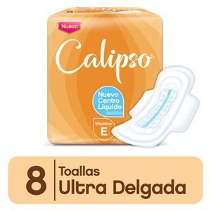 Plus toalla ultra delgada pocket (8 unidades)