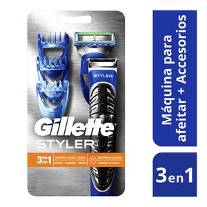 Máquina de afeitar eléctrica 3en1 styler1 kit