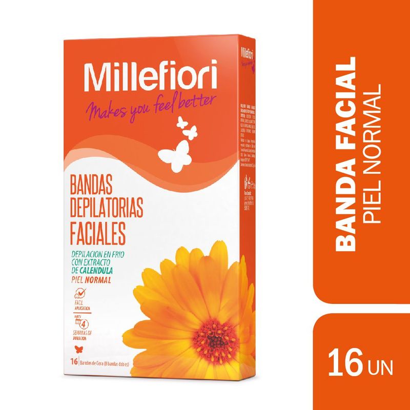 MILLEFIORI-MILLEFIORI-DEPIL-BANDA-FACIAL-X16--PIEL-NORMAL-