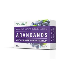 Suplemento dietario arándanos (60 cápsulas)