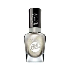 Esmalte para unas miracle gel 064 plateado make it n-ice