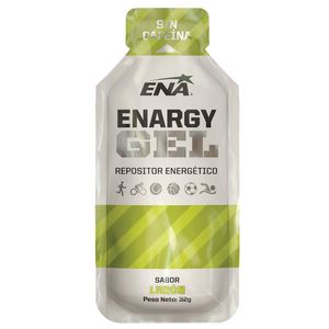 Suplemento deportivo enargy gel sabor limon (6 sobres)