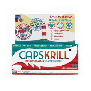Suplemento dietario aceite de krill (40 cápsulas)