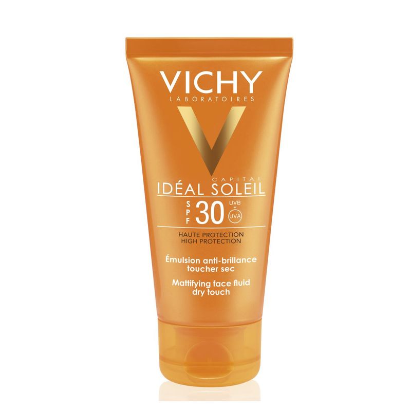 VICHY-IDEAL-SOLEIL-CREMA-ROSTRO-TOQUE-SECO-FPS-30-50ML