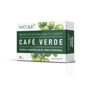 Suplemento dietario cafe verde (60 cápsulas)